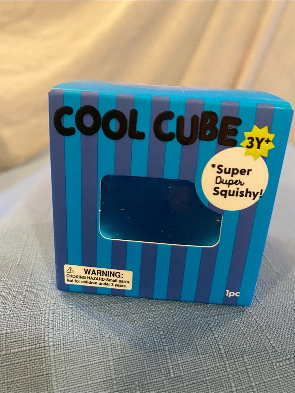J’Adore Cool Cube Squishy Toy Pair - Blue